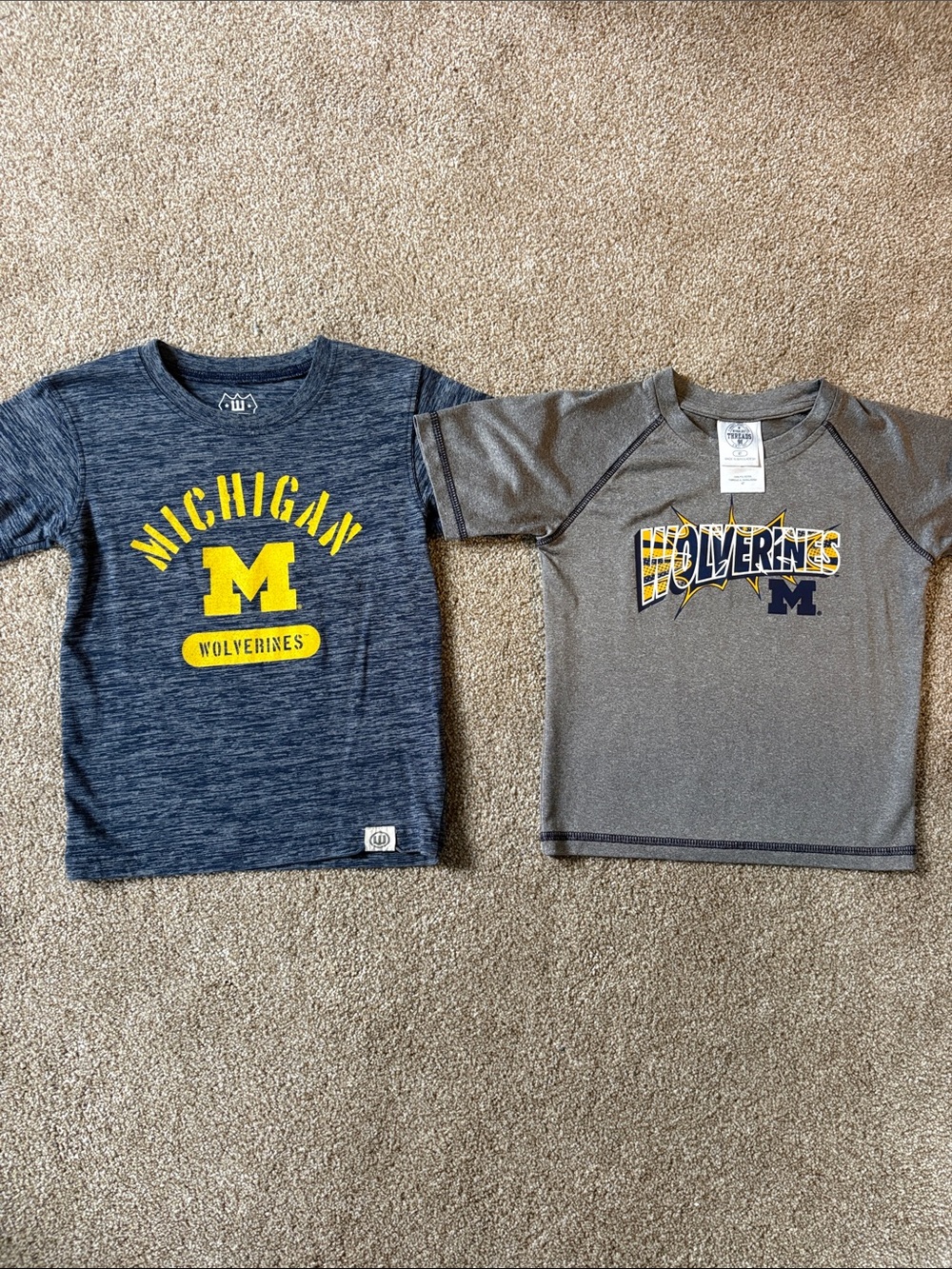 4T Michigan Wolverines Kids Short-Sleeve Tees